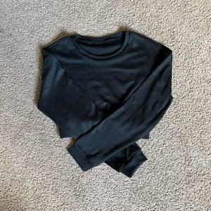 Black jogger sweatsuit